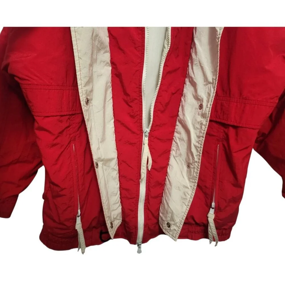 Vintage Woolrich Alpine Ski Jacket Red Winter Coat